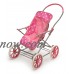 Badger Basket Just Like Mommy 3-in-1 Doll Pram/Carrier/Stroller - Pink/Gingham - Fits American Girl, My Life As & Most 18" Dolls   563118508